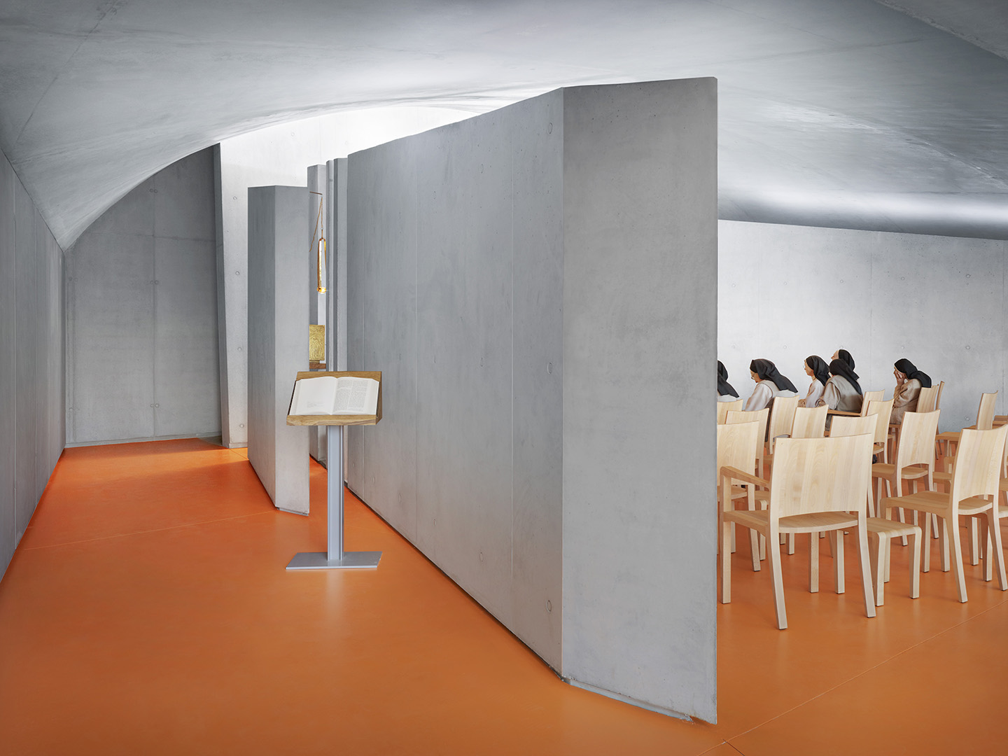 copyright Milo Keller - Renzo Piano – Ronchamp Nunnery