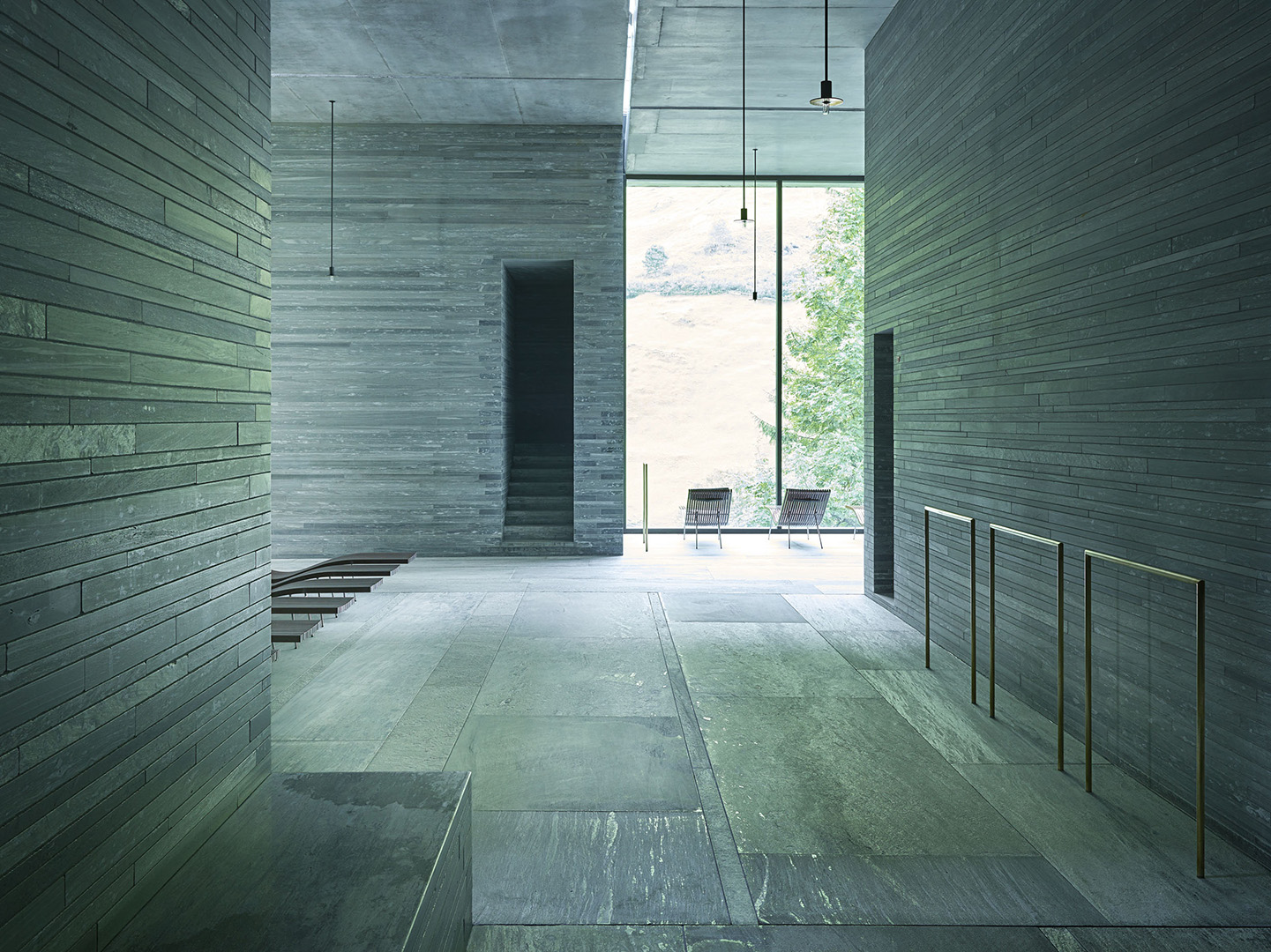 copyright Milo Keller - Peter Zumthor – Therme Vals