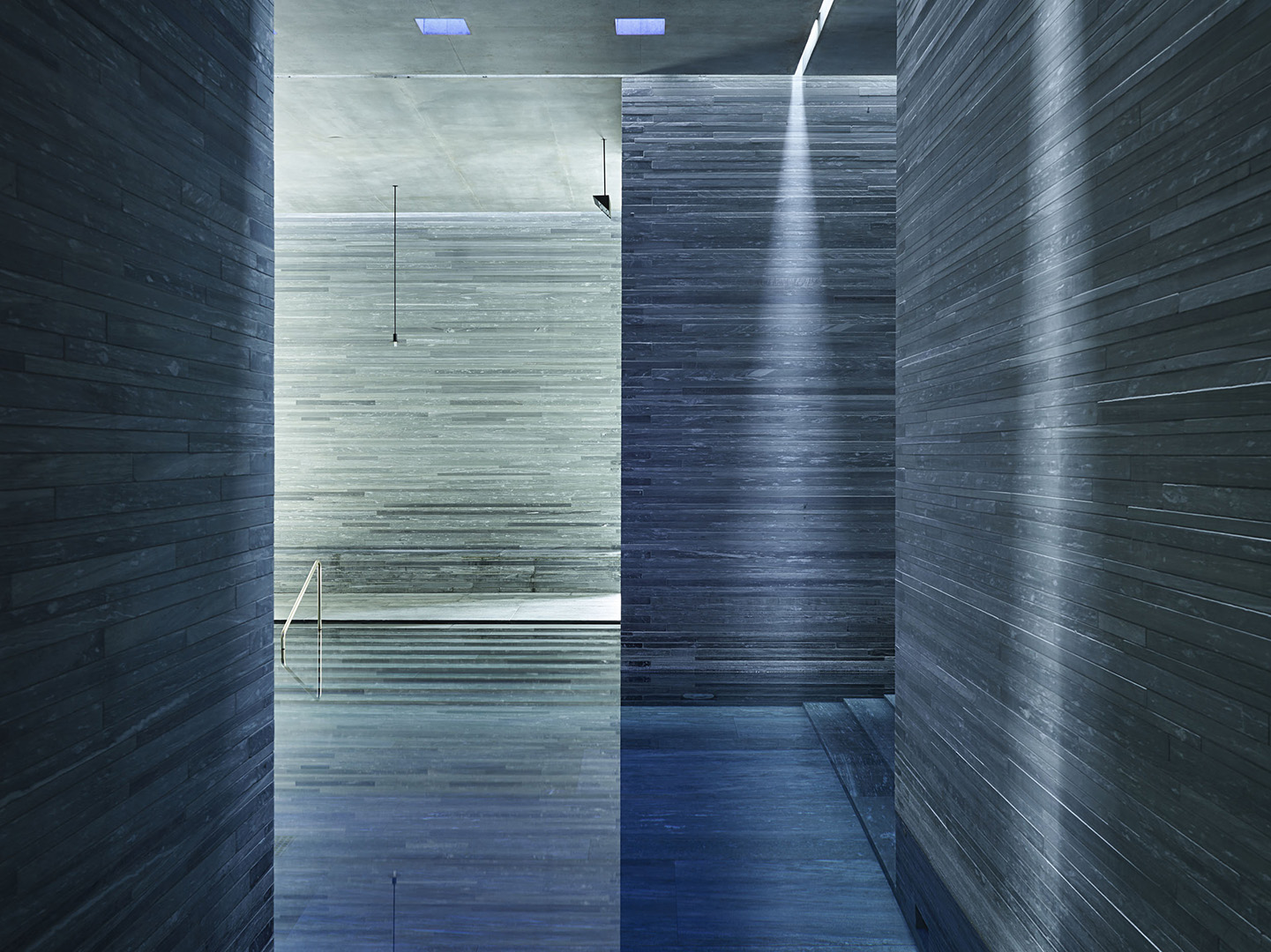 copyright Milo Keller - Peter Zumthor – Therme Vals