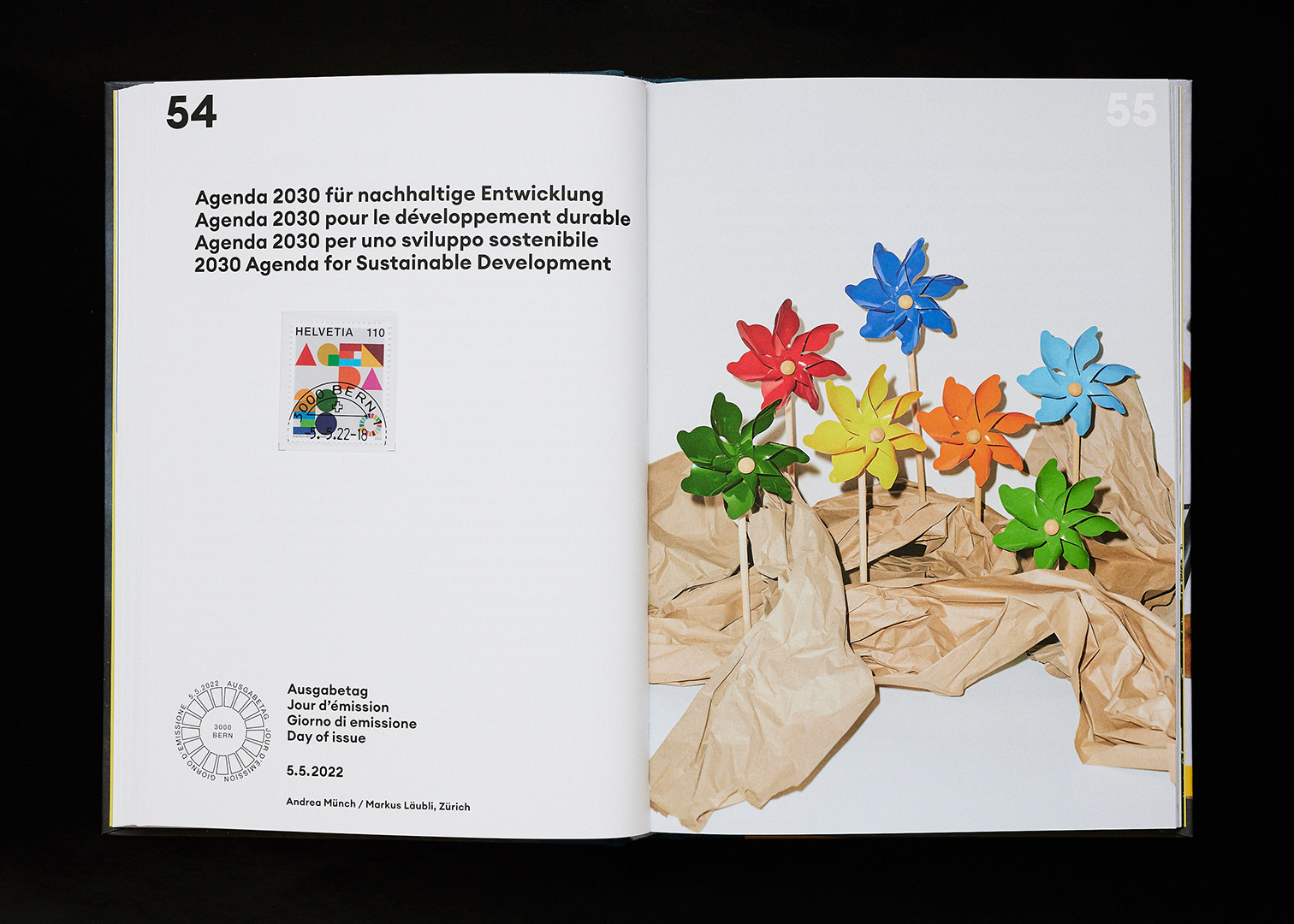 copyright Moritz Schermbach - Die Post – Schweizer Briefmarken 2022