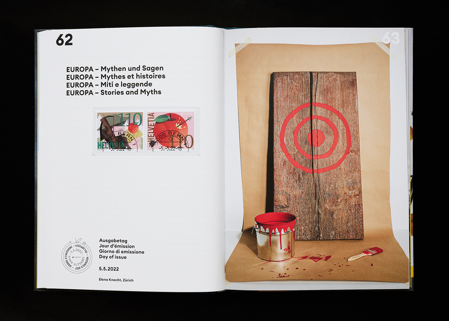 copyright Moritz Schermbach - Die Post – Schweizer Briefmarken 2022