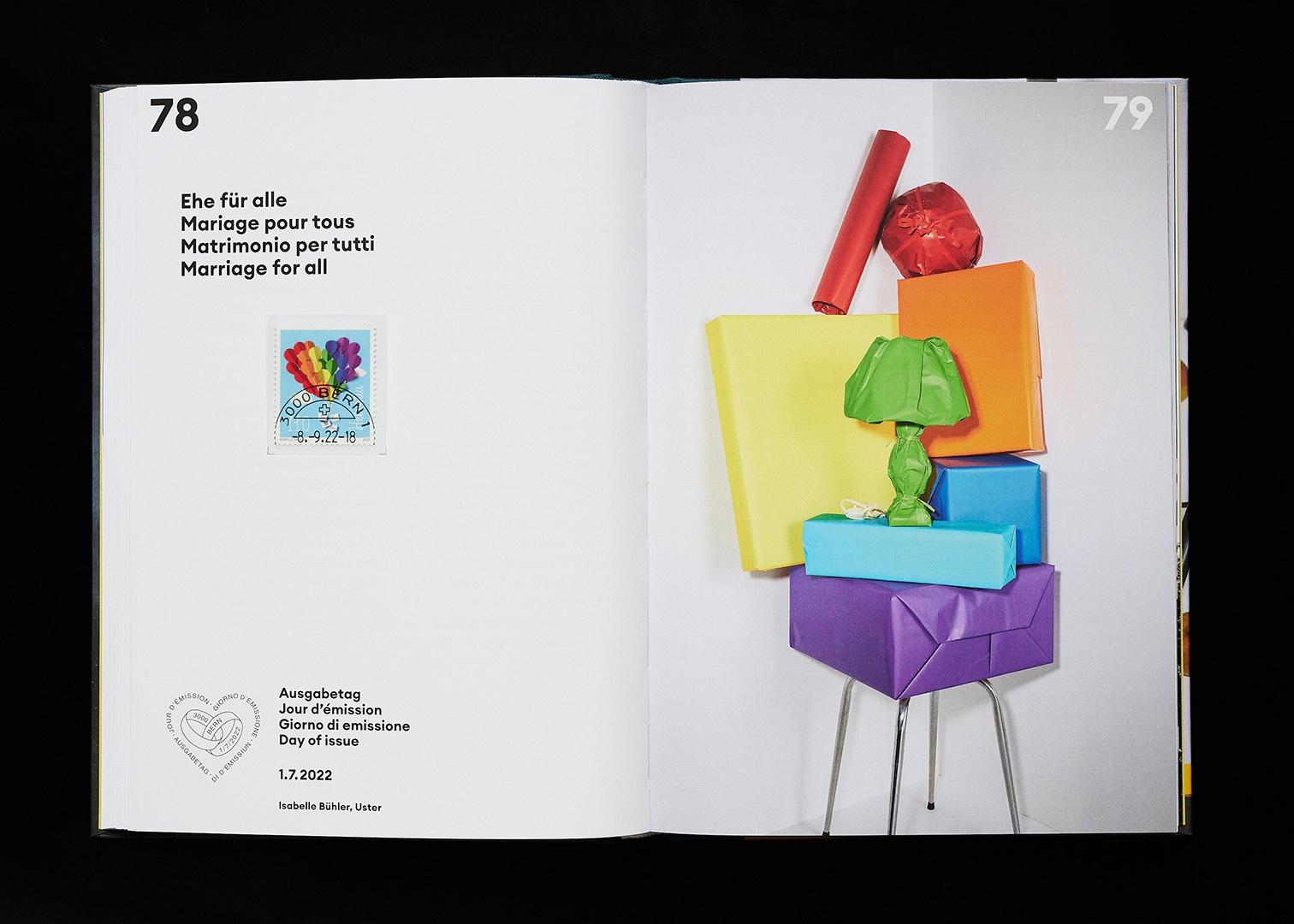 copyright Moritz Schermbach - Die Post – Schweizer Briefmarken 2022