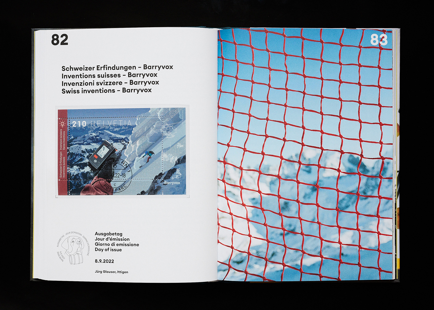 copyright Moritz Schermbach - Die Post – Schweizer Briefmarken 2022