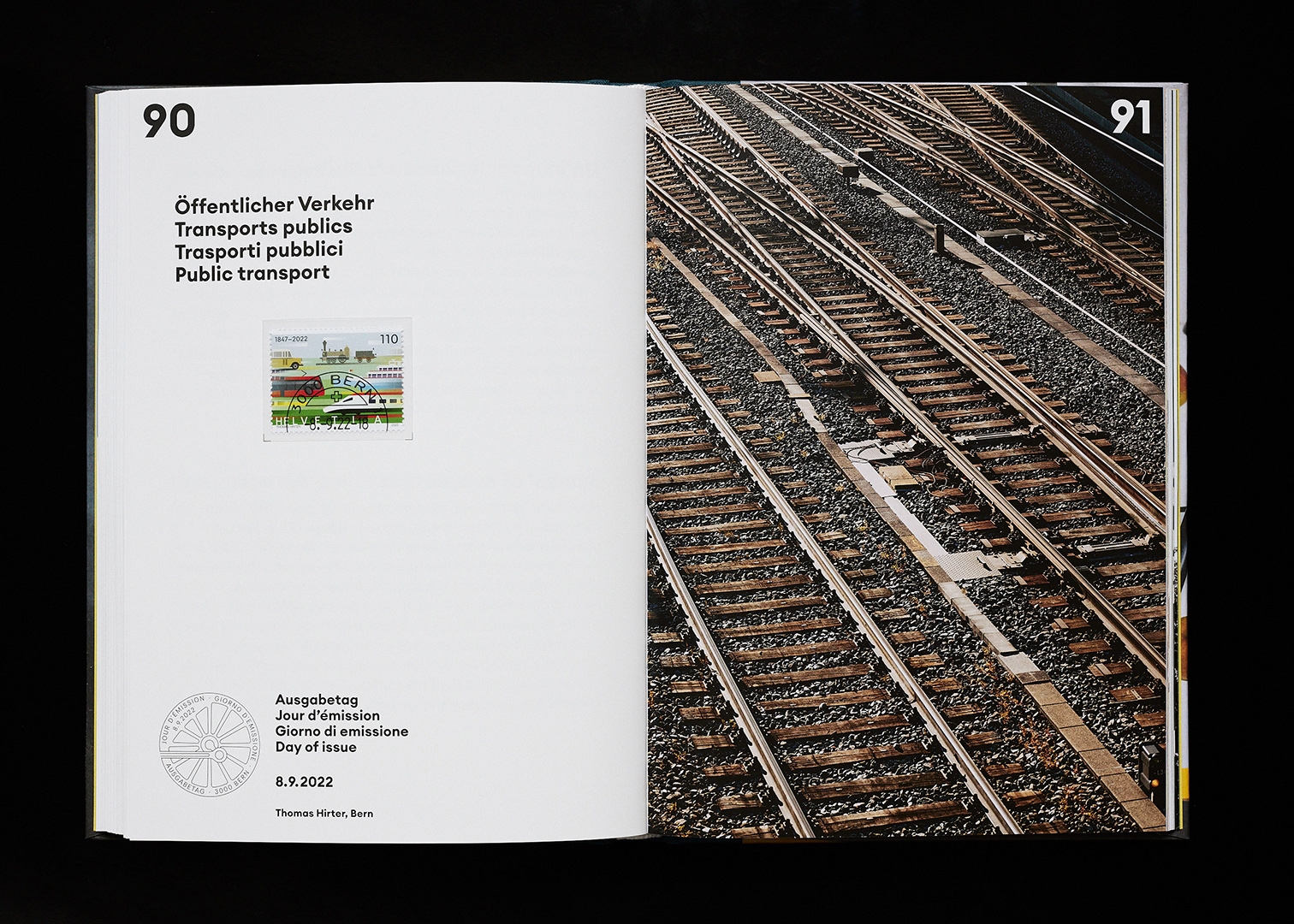 copyright Moritz Schermbach - Die Post – Schweizer Briefmarken 2022