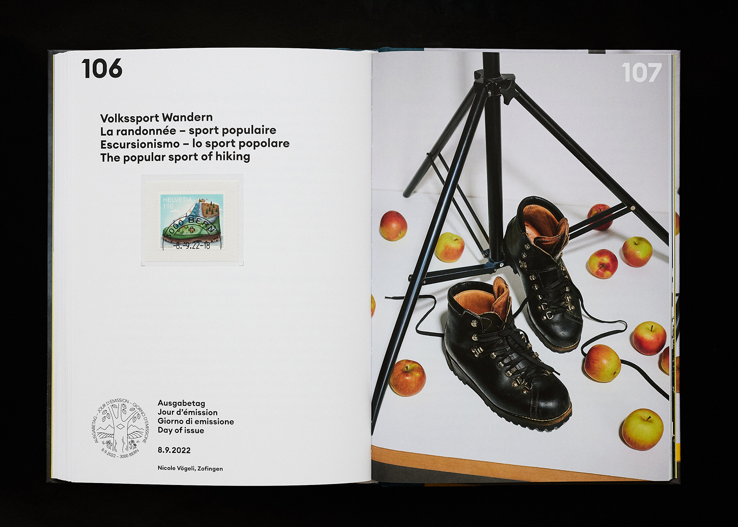 copyright Moritz Schermbach - Die Post – Schweizer Briefmarken 2022