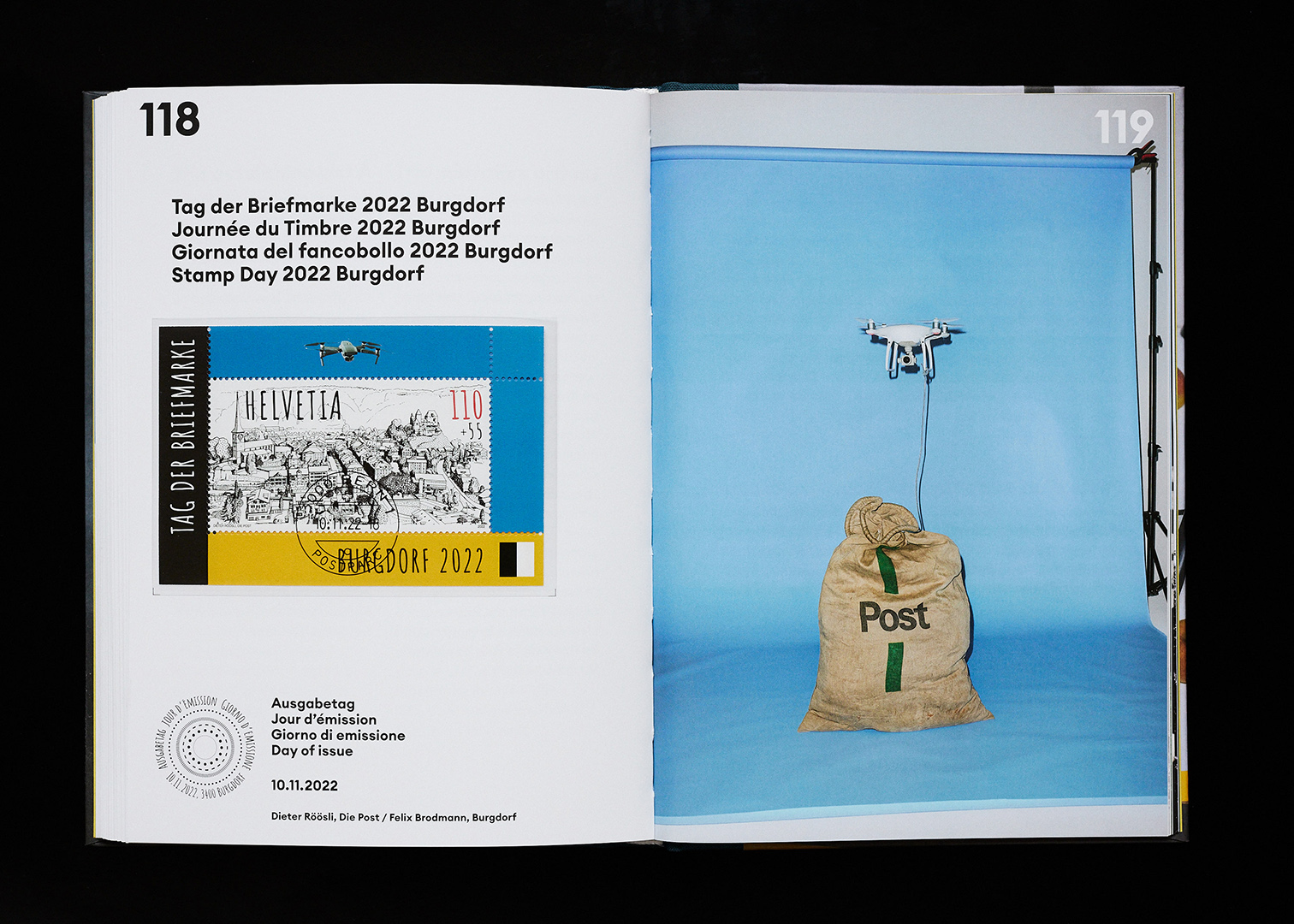 copyright Moritz Schermbach - Die Post – Schweizer Briefmarken 2022